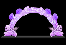 情人节拱门 拱门