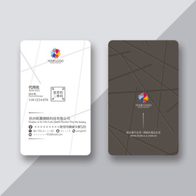 线条名片 创意名片