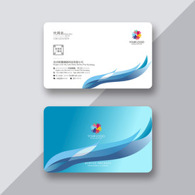 简约名片  设计感名片