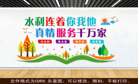 水利建设文化墙