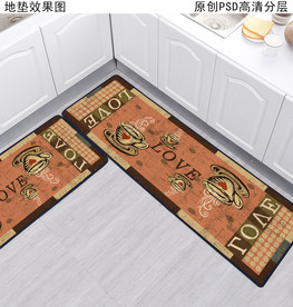 欧式复古咖啡杯地垫