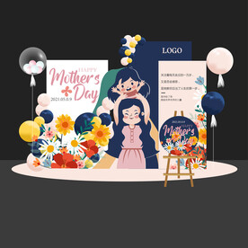 母亲节美陈