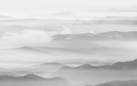 意境水墨山水画