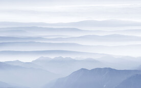 水墨山水画背景墙