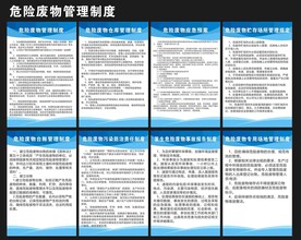 危险废物管理制度