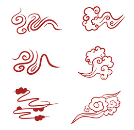 祥云复古纹饰中国风纹路