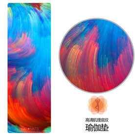 瑜伽垫时尚花