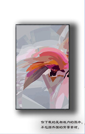 欧式抽象装饰画