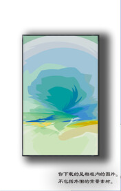 欧式抽象装饰画