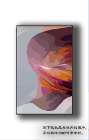 欧式抽象装饰画