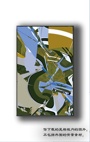 欧式抽象装饰画 