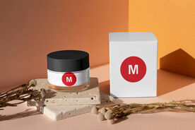 电商化妆品罐装盒长方形盒样机