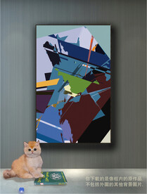 南美轻奢抽象装饰画