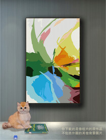 南美轻奢抽象装饰画