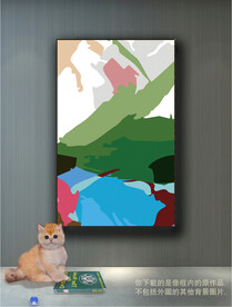 南美轻奢抽象装饰画