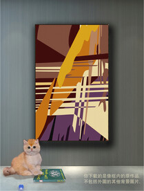 南美轻奢抽象装饰画