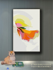 南美轻奢抽象装饰画