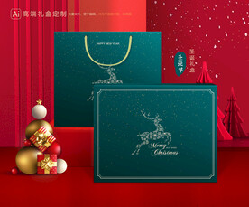 圣诞包装 新年礼盒