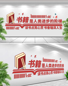 阅读文化墙 