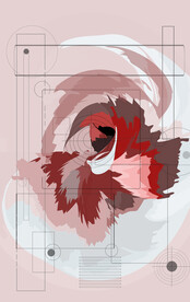 罗马古典色块抽象画