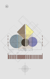 罗马古典色块抽象画