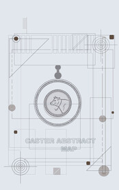 罗马古典色块抽象画
