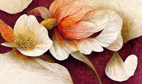 现代简约轻奢花卉门垫地毯地垫