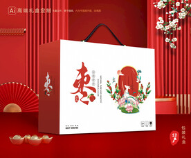 红枣包装 大枣礼盒