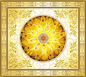 欧式立体软膜天花花纹