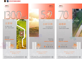 房地产价值点配套刷屏微信稿海报