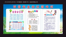 校园安全知识宣传栏