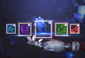 人工智能ai科技海报模板设计