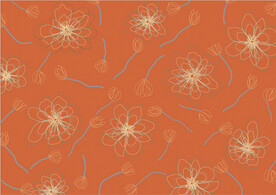 矢量装饰花卉图案