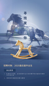 招聘海报展板展架