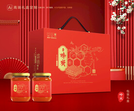 蜂蜜包装 百花蜂蜜礼盒