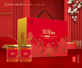 蜂蜜包装 百花蜂蜜礼盒