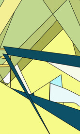 简约抽象色块装饰画