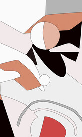 北欧抽象装饰画