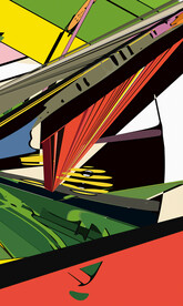 日式抽象装饰画