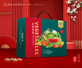 蔬菜包装 果蔬礼盒