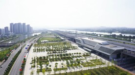 阳江站高铁站4K航拍