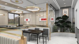 高档餐厅装修效果图