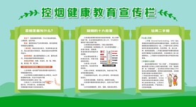 控烟健康教育宣传栏