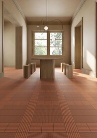 现代意式 艺术红砖 休息区空间