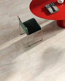 现代意式 瓷砖餐厅地面特写