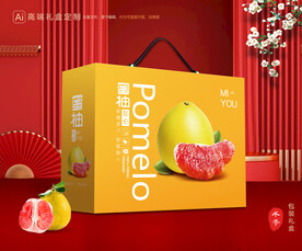 柚子包装 蜜柚礼盒