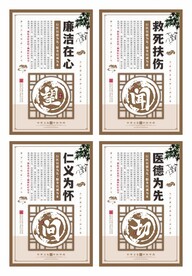 医院廉洁海报系列