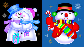  圣诞雪人