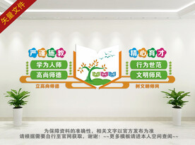 文明校园文化墙