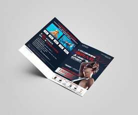 游泳健身舞蹈瑜伽单页海报